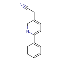 2-(6-phenylpyridin-3-yl)acetonitrile