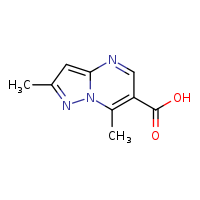 2,7-dimethylpyrazolo[1,5-a]pyrimidine-6-carboxylic acid