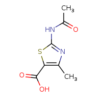 2-acetamido-4-methyl-1,3-thiazole-5-carboxylic acid