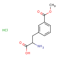 2-amino-3-[3-(methoxycarbonyl)phenyl]propanoic acid hydrochloride