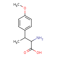 2-amino-3-(4-methoxyphenyl)butanoic acid