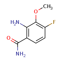 2-amino-4-fluoro-3-methoxybenzamide