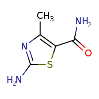 2-amino-4-methyl-1,3-thiazole-5-carboxamide