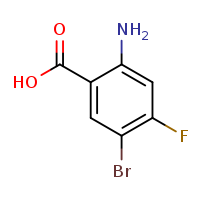 2-amino-5-bromo-4-fluorobenzoic acid
