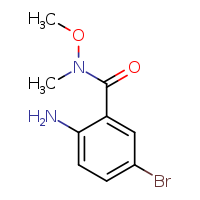 2-amino-5-bromo-N-methoxy-N-methylbenzamide