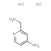 2-(aminomethyl)pyridin-4-amine dihydrochloride