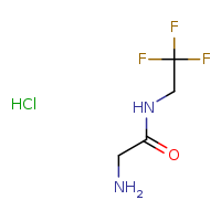 2-amino-N-(2,2,2-trifluoroethyl)acetamide hydrochloride