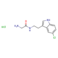 2-amino-N-[2-(5-chloro-1H-indol-3-yl)ethyl]acetamide hydrochloride