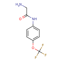 2-amino-N-[4-(trifluoromethoxy)phenyl]acetamide