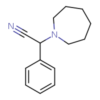 2-(azepan-1-yl)-2-phenylacetonitrile