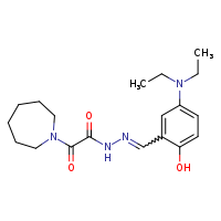 2-(azepan-1-yl)-N'-[(E)-[5-(diethylamino)-2-hydroxyphenyl]methylidene]-2-oxoacetohydrazide