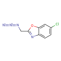2-(azidomethyl)-6-chloro-1,3-benzoxazole