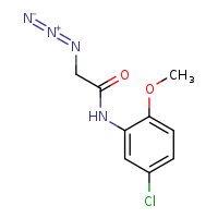 2-azido-N-(5-chloro-2-methoxyphenyl)acetamide