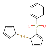 [2-(benzenesulfonyl)cyclopenta-2,4-dien-1-yl](cyclopenta-2,4-dien-1-yl)iron