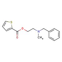2-[benzyl(methyl)amino]ethyl thiophene-2-carboxylate