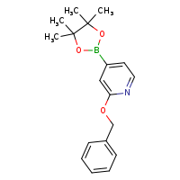 2-(benzyloxy)-4-(4,4,5,5-tetramethyl-1,3,2-dioxaborolan-2-yl)pyridine