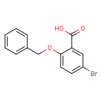 2-(benzyloxy)-5-bromobenzoic acid