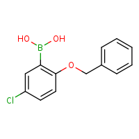 2-(benzyloxy)-5-chlorophenylboronic acid