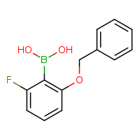 2-(benzyloxy)-6-fluorophenylboronic acid