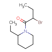 2-bromo-1-(2-ethylpiperidin-1-yl)butan-1-one