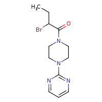 2-bromo-1-[4-(pyrimidin-2-yl)piperazin-1-yl]butan-1-one