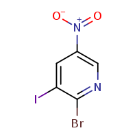 2-bromo-3-iodo-5-nitropyridine