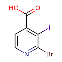 2-bromo-3-iodopyridine-4-carboxylic acid