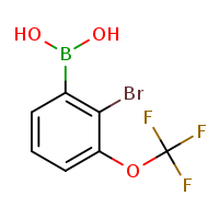 2-bromo-3-(trifluoromethoxy)phenylboronic acid