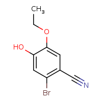 2-bromo-5-ethoxy-4-hydroxybenzonitrile
