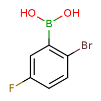 2-bromo-5-fluorophenylboronic acid