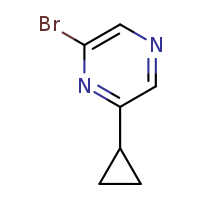 2-bromo-6-cyclopropylpyrazine