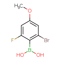 2-bromo-6-fluoro-4-methoxyphenylboronic acid