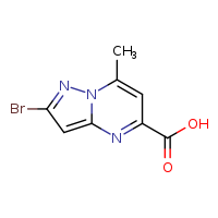 2-bromo-7-methylpyrazolo[1,5-a]pyrimidine-5-carboxylic acid