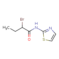 2-bromo-N-(1,3-thiazol-2-yl)butanamide