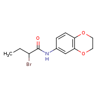 2-bromo-N-(2,3-dihydro-1,4-benzodioxin-6-yl)butanamide