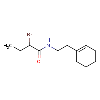 2-bromo-N-[2-(cyclohex-1-en-1-yl)ethyl]butanamide