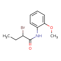 2-bromo-N-(2-methoxyphenyl)butanamide