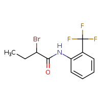 2-bromo-N-[2-(trifluoromethyl)phenyl]butanamide