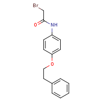 2-bromo-N-[4-(2-phenylethoxy)phenyl]acetamide