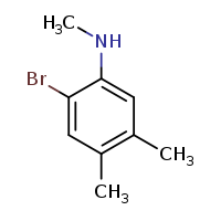 2-bromo-N,4,5-trimethylaniline