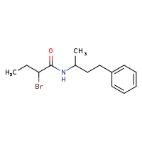 2-bromo-N-(4-phenylbutan-2-yl)butanamide
