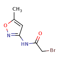 2-bromo-N-(5-methyl-1,2-oxazol-3-yl)acetamide