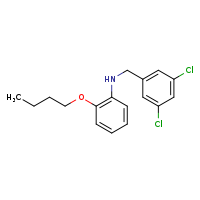 2-butoxy-N-[(3,5-dichlorophenyl)methyl]aniline