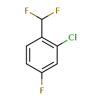 2-chloro-1-(difluoromethyl)-4-fluorobenzene