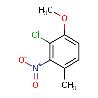 2-chloro-1-methoxy-4-methyl-3-nitrobenzene
