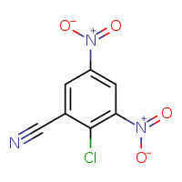 2-chloro-3,5-dinitrobenzonitrile