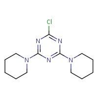 2-chloro-4,6-bis(piperidin-1-yl)-1,3,5-triazine