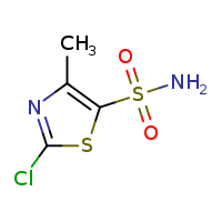 2-chloro-4-methyl-1,3-thiazole-5-sulfonamide