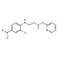 2-chloro-4-nitro-N-{2-[(pyridin-2-ylmethyl)amino]ethyl}aniline