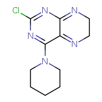 2-chloro-4-(piperidin-1-yl)-6,7-dihydropteridine